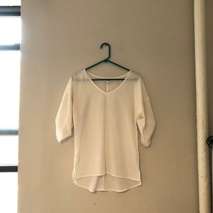 Old Navy - Sheer, white blouse.